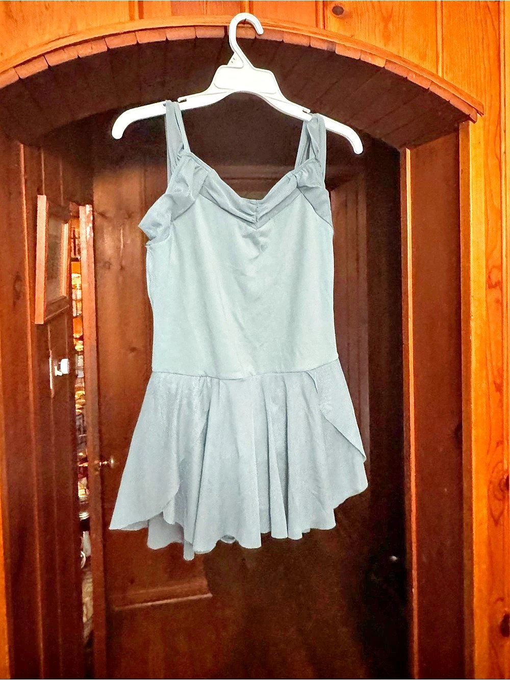 Blue Mini Leotard Dress Like New